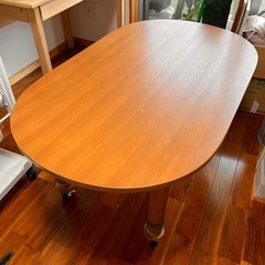 無印　こたつ　楕円　テーブルの画像