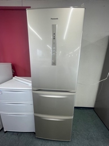3ドア冷蔵庫（365L）パナソニック NR-C37EML　2016年製　中古品