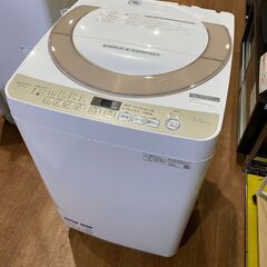 【愛品館市原店】SHARP 2019年製 7.0Kg洗濯機 ES-KS70U 【愛市I4S030623-104】