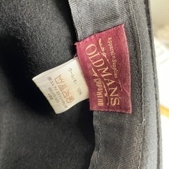 ハット　メンズ　ウール100%の画像