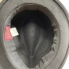 ハット　メンズ　ウール100%の画像