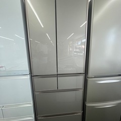 6ドア冷蔵庫（430L）日立　R-XG4300H　2018年製　中古品