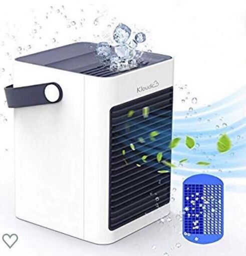 冷風扇 冷風機 卓上扇風機 パーソナルクーラー USB扇風機。
