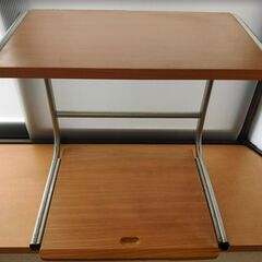 ★炊飯器ラック・ノートパソコンラック（炊飯器やノートパソコンが引...