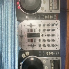 Vestax CDX-05とbehringer VMX200のセット