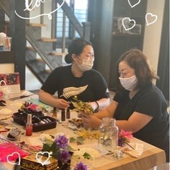 今月イベント❣️アロマクラフト✨和アロマサシェ作りの画像