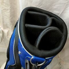 新品　キャディバッグ　ミズノMIZUNO　青の画像