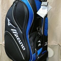 新品　キャディバッグ　ミズノMIZUNO　青