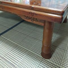 年代物　座卓　ローテーブルの画像