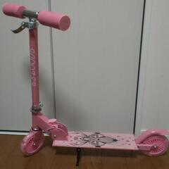 キックスケーター折り畳み式キックボード(光る車輪)