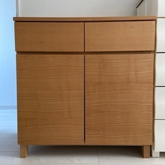 無印良品 廃盤品 天然木キャビネット チェスト