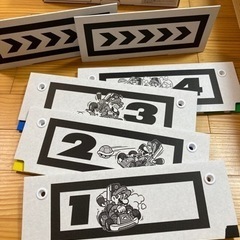 switchマリオカート8、ライブホームサーキット、ハンドルのセットの画像