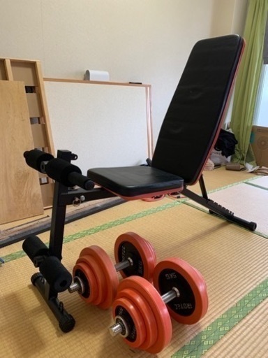 IROTECダンベル&リクライニングベンチ
