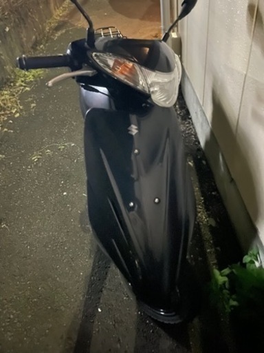 SUZUKI アドレス　2018年モデル　v50 低走行　即渡せます　原付　バイク