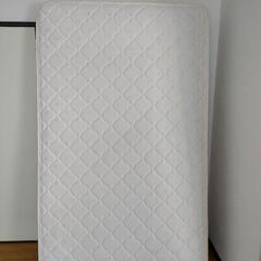 セミダブルベッド ボンネルコイルマットレスの画像