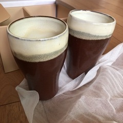 陶器タンブラー２個