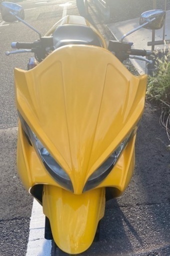 値下げ‼️スズキスカイウェーブ250 タイプM イエローローダウン　MUSASHIチタンマフラー