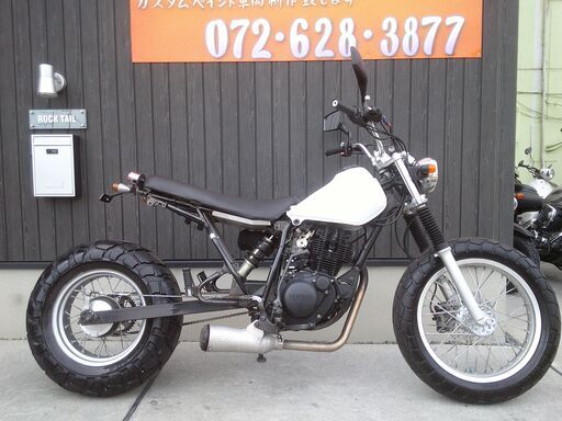 ★２５万円！TW200E　ディスクブレーキ！セル付き　TW　２００　DG07J　ヤマハ　白