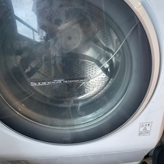 東芝　9kgドラム式乾燥機付洗濯機　2006年製　ジャンク扱いとお考え下さい。の画像