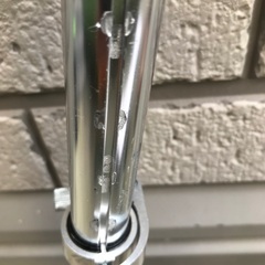 子ども用スクーター　黒　中古の画像