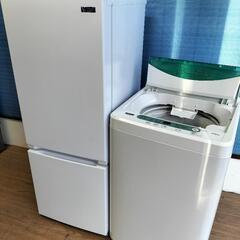 新生活家電お買い得セットNo① ヤマダ電機（YAMADA　SELECT） YRZ-F15G1　2ドアノンフロン冷蔵庫156L  2019年製・ヤマダ電気（YAMADA　SELECT）YWM-T45G1　全自動洗濯機  2019年製 2点セット！！