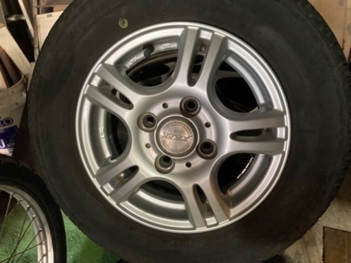 軽貨物　軽トラ　12インチアルミタイヤセット