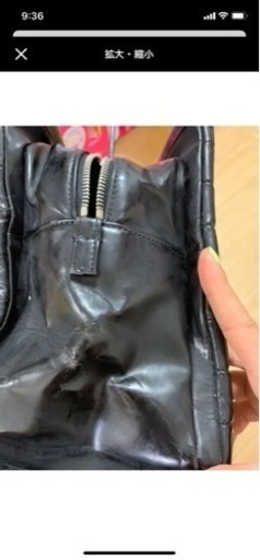 CHANELエナメルバッグ