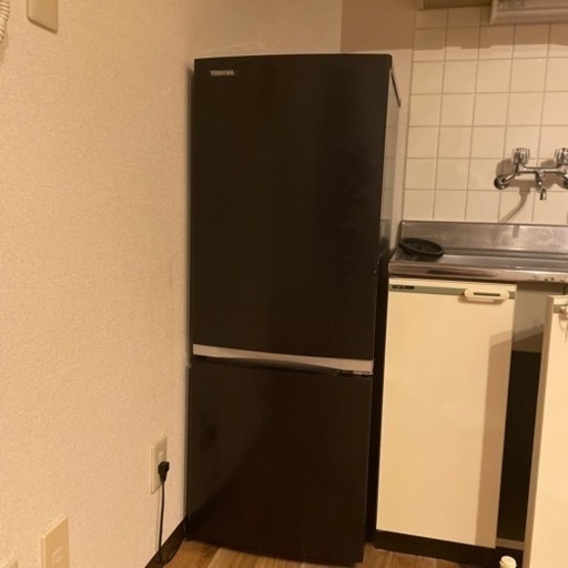 東芝 TOSHIBA GR-T15BS（K） [冷蔵庫 （153L・右開き） 2ドア BSシリーズ セミマットブラック]
