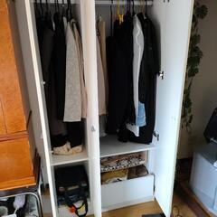 値下げ ハイチェスト クローゼットの画像