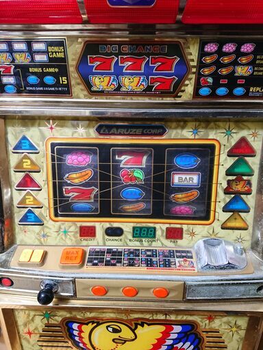 パチスロ実機　４号機　アルゼ　アレックス