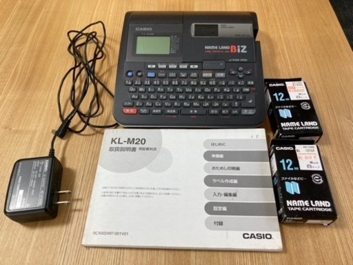 カシオ　ネームランド　KL-M20