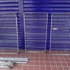 【お買い上げありがとうございました】部品不足　メタルラック　棚３...