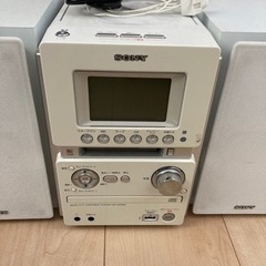 （受渡先決定）　SONY コンポ