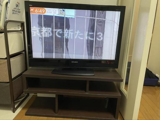 【値下げしました】テレビ台つきテレビ