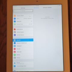 中古のiPad