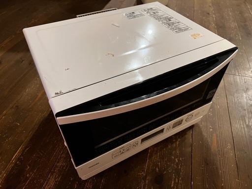 東芝スチームオーブンレンジ ER-P6 ホワイト 電子レンジ1000W 庫内容量23L 2017年製