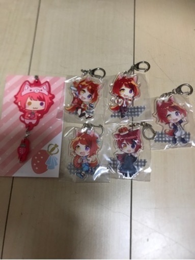 最終値下げ❗️すとぷり 莉犬くん　アクリルキーホルダー ラバーストラップ