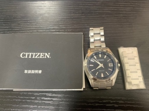 CITIZEN EXCEED ソーラーエコドライブ電波時計