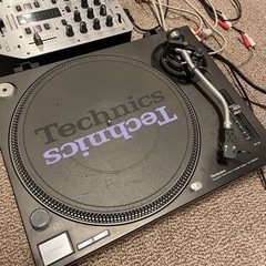 Technics ターンテーブルSL-1200MK3黒 2台＋ミキサー DJセット