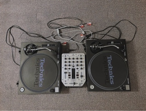 SL-1200MK3 ターンテーブル 2台セット+ベリンガーVMX200ミキサー SL-1200MK3 ターンテーブル 2台セット+ベリンガーVMX200ミキサー