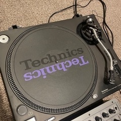 Technics ターンテーブルSL-1200MK3黒 2台＋ミキサー DJセット