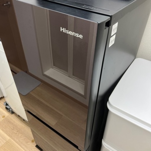 154L冷凍冷蔵庫(ハイセンス)ダークブラウン※19日に取りに来られる方限定