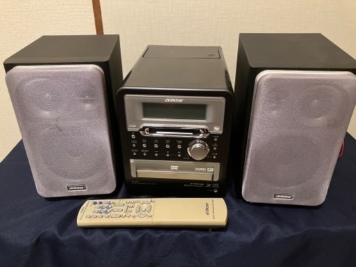 Victor ビクター UX-QD7-B [DVD/MDコンポ]