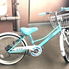 幼児・小学生用　自転車　１８インチ　福岡市近郊無料配達の画像