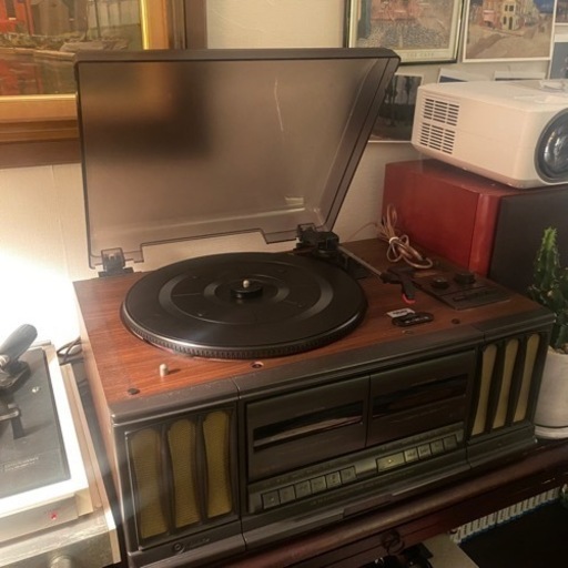 【決まりました】年代物　アンティーク　コロムビアレコードプレーヤー