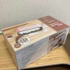 一度使用　弁当箱炊飯器の画像
