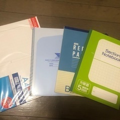 ノート、原稿用紙