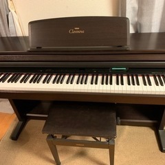 譲渡先決定しました。ヤマハクラビノーバ 電子ピアノ YAMAHA 椅子付 無料譲渡の画像