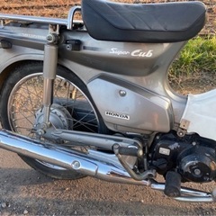 上三川町　HONDA スーパーカブ　インジェクション　50cc 実動　中古　セル付き　バイク　カブ　実動の画像