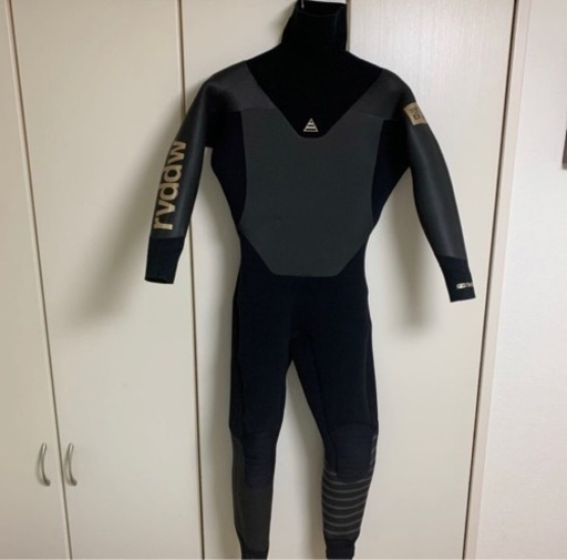 美品 リバーサル　ネックエントリー　5×3 セミドライ ML位ウエットスーツ セミドライ ウエットスーツ